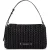 Karl Lagerfeld K/weave Medium Shoulder Bag Black-nickel