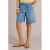 Yest regular waist short light blue denim