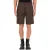 Moschino Allover Logo Jacquard Nylon Bermuda Shorts Brown