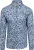 Desoto Overhemd Denim Bloem Blauw
