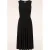 Topvintage exclusive ~ Sophie Slinky swing jurk in zwart