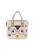 MYMO Handtas ‘Pop Eyetheme’  lichtroze / rood / zwart / wit