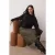 TRENDYOLMİLLA Dames Kaki Effen Midi Skater Rokken