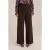 We Fashion Trouser Dark Brown