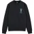 Scotch & Soda Left Chest Artwork Sweatshirt Black