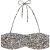 Catwalk Junkie S Ocean Flower Bandeau Black