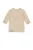 LEVV gestreepte baby T-shirtjurk LNEVANOS lichtzand