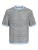 JACK & JONES Shirt  blauw / zwart / wit