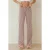 Brede Geklede Relaxed Broek