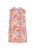 Usha Blouse  azuur / lila / kreeft / wit