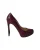 Nicholas Kirkwood Slangenhuid-Relief Pumps in Paarse Leren