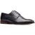 Base London Marley Derby Leren Heren Navy Veterschoenen