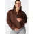 MS Mode Plus Size bomberjack – bruin