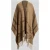 Lauren Ralph Lauren Poncho van wol met franjesrand