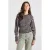 America Today gebreid gestreept vest met wol – bruin/roze