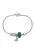 faina Armband  blauw / zilver