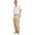 Hugo Heren Relaxed Fit Broek (Beige)