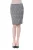 BYBLOS Dames Zwart/Witte Viscose Rok