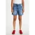 Cache Cache straight regular waist short medium blue denim