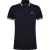 Boss Herenpoloshirt ‘Paddy’ met contrasterende boorden (Marine)