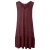 s.Oliver relaxed fit mini jurk – donkerrood