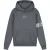 Malelions Junior Captain Hoodie | Dark Grey/Ice Blue