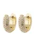 PILGRIM gold plated oorbellen Lona