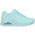 Skechers Uno Stand On Air Pastel-sportschoenen voor dames (Munt)