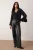 TRENDYOLMİLLA Dames Zwart Effen Lang Regular fit Blouses