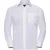 Russell Collectie Herenshirt met lange mouwen (Wit)