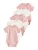 Next Rompertje/body  pitaja roze / oudroze / donkerroze / wolwit