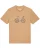 Watapparel Shirt ‘Doodle Bike’  sand / lichtbruin / grafiet / wit