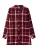 SHEEGO Blouse  grijs / wijnrood