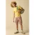 Sissy-Boy T-shirt met backprint geel