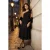 TRENDYOLMİLLA Dames Zwart Effen Midi Mouwloos Stijlvol/Avond Skater Jurken