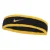 Nike Klassieke Swoosh Hoofdband (Zwart/Paars)