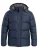 Ombre Winterjas ‘OM-Jahp-0205’  donkerblauw