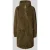 camel active Lange jas van teddybont met capuchon en tweewegsritssluiting