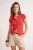 TRENDYOLMİLLA Dames Rood Effen Kort Getailleerd Blouses