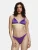 EKCENTRIK Bikinitop ‘Purple Rain’  neonlila