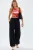 Dames Sweatpants van Katoenmix met Rechte Pijpen