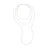 OPERA zoetwater parel White 6-7 mm lengte 160 cm