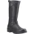 Hunter Skye Tall Boot Leren Zwarte Damesschoenen