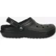 Women’s Crocs Classic Lined Clogs in Black