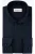 Profuomo Slim Fit Overhemd Marine, Effen