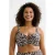 BEACHWAVE Curve voorgevormde beugel bikinitop beige/zwart