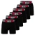 DIESEL Boxershorts  rood / zwart / wit