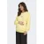 ONLY MATERNITY zwangerschaps sweater met backprint geel