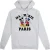 Disney Dames/Dames Paris Mickey & Minnie Mouse Hoodie (Sportgrijs)