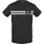 Aquascutum Heren Logo T-shirt met ronde hals (Zwart)